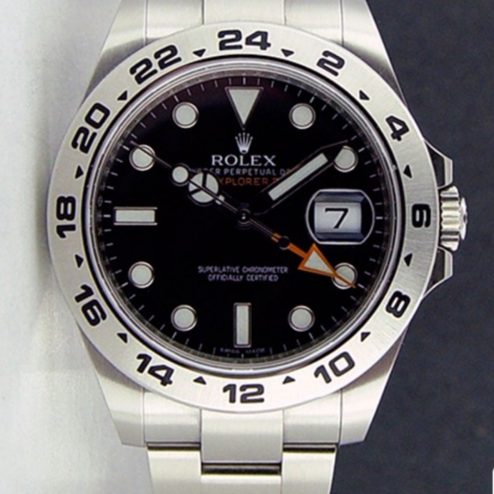 Rolex Explorer II (pre-owned) list $7500 .